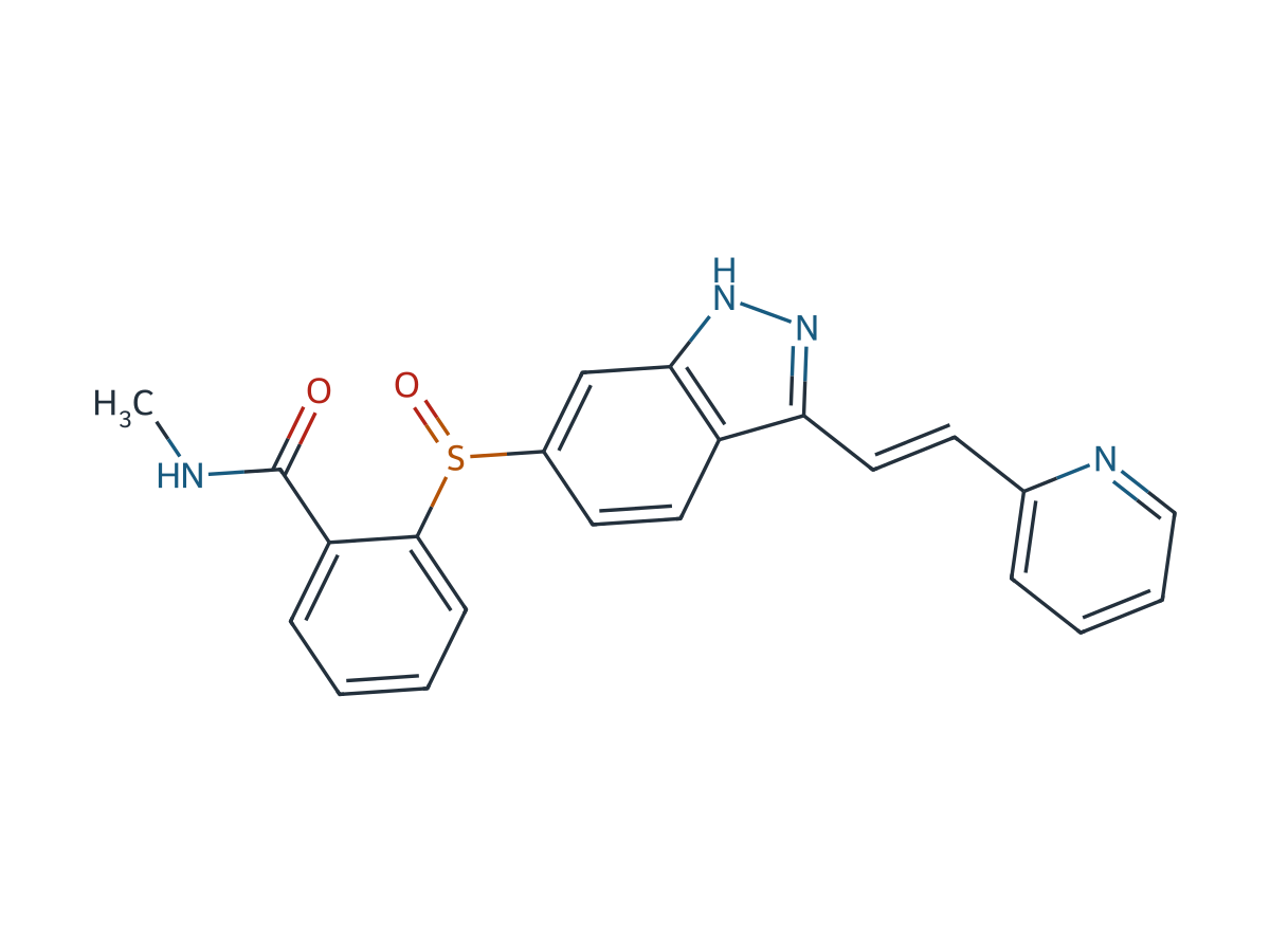 Axitinib Sulfoxide chemical structure