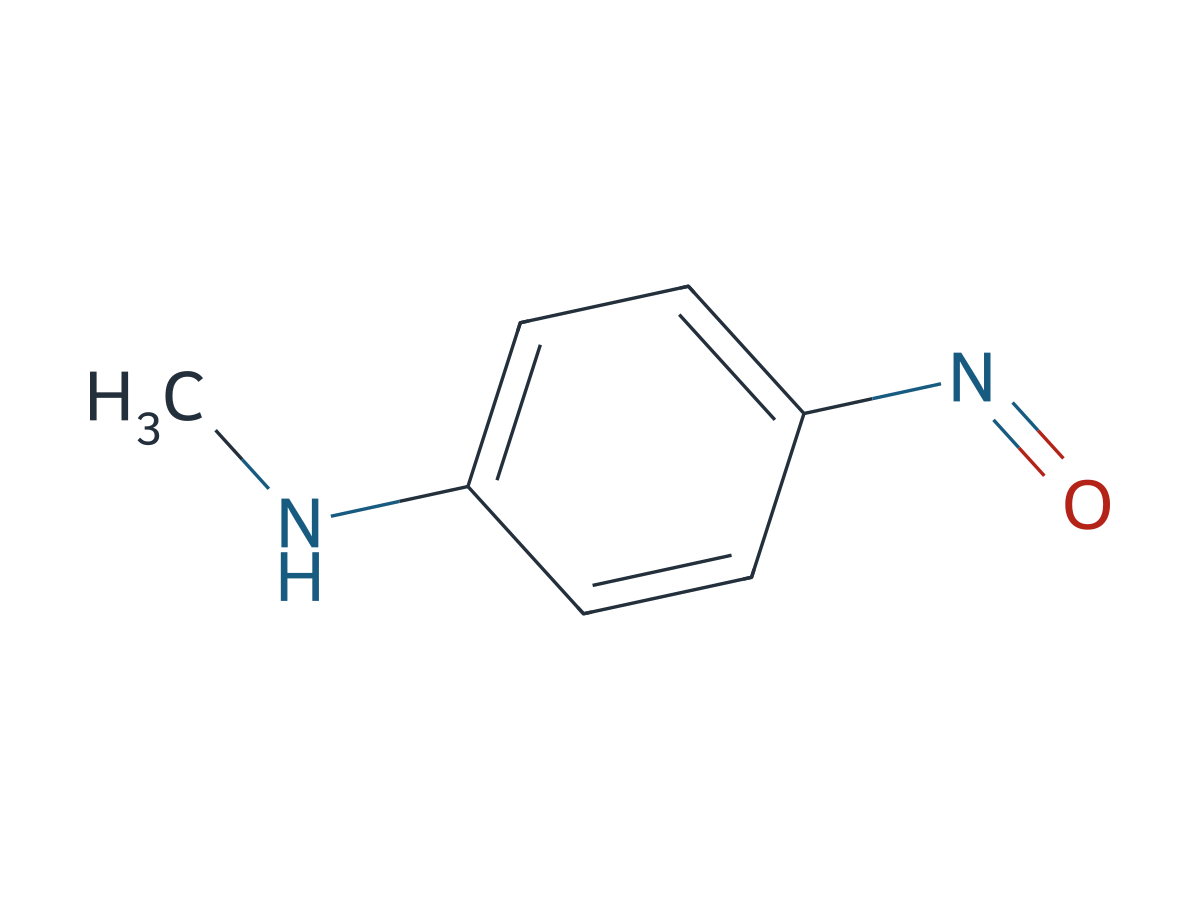 N-Methyl-4-nitrosoaniline chemical structure