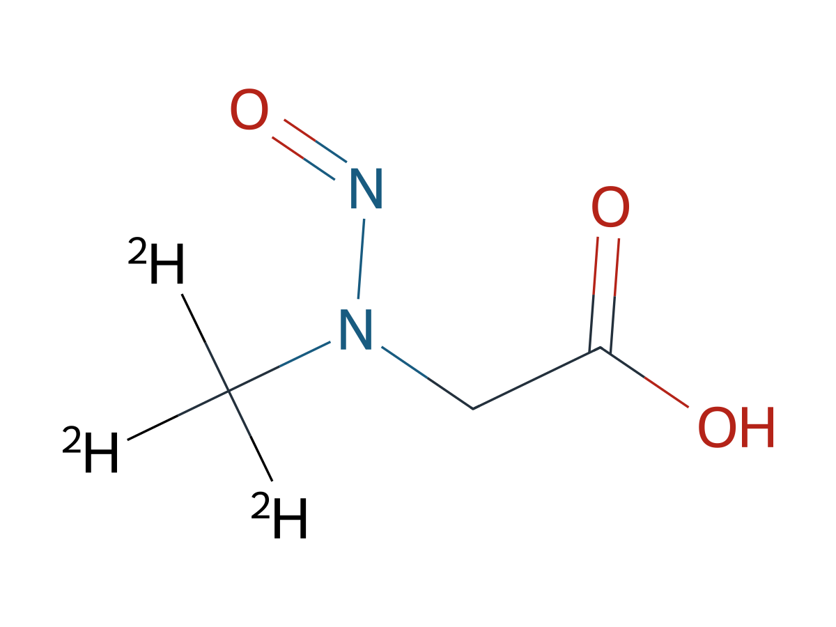 N-Methyl-d3-N-Nitrosoglycine chemical structure