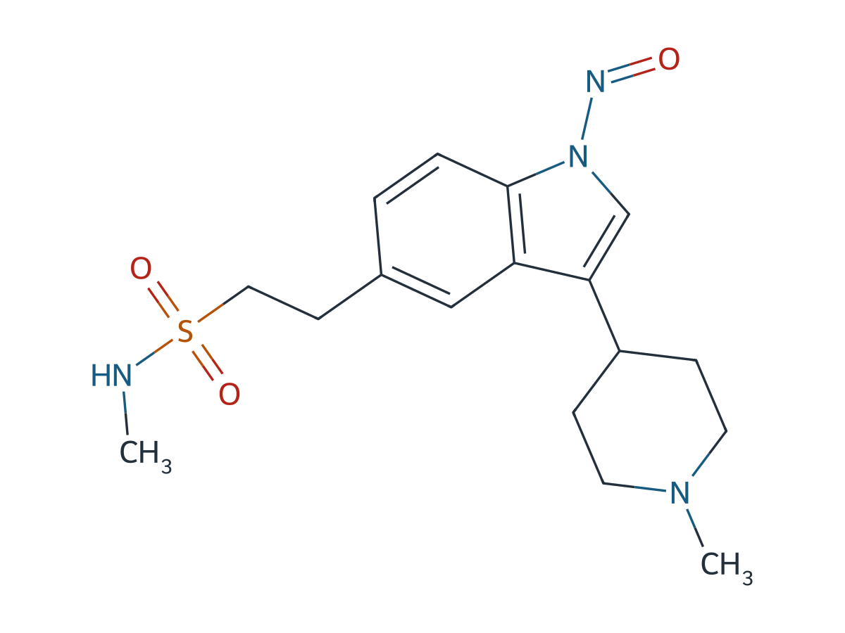 N-(Indole)nitroso Naratriptan chemical structure