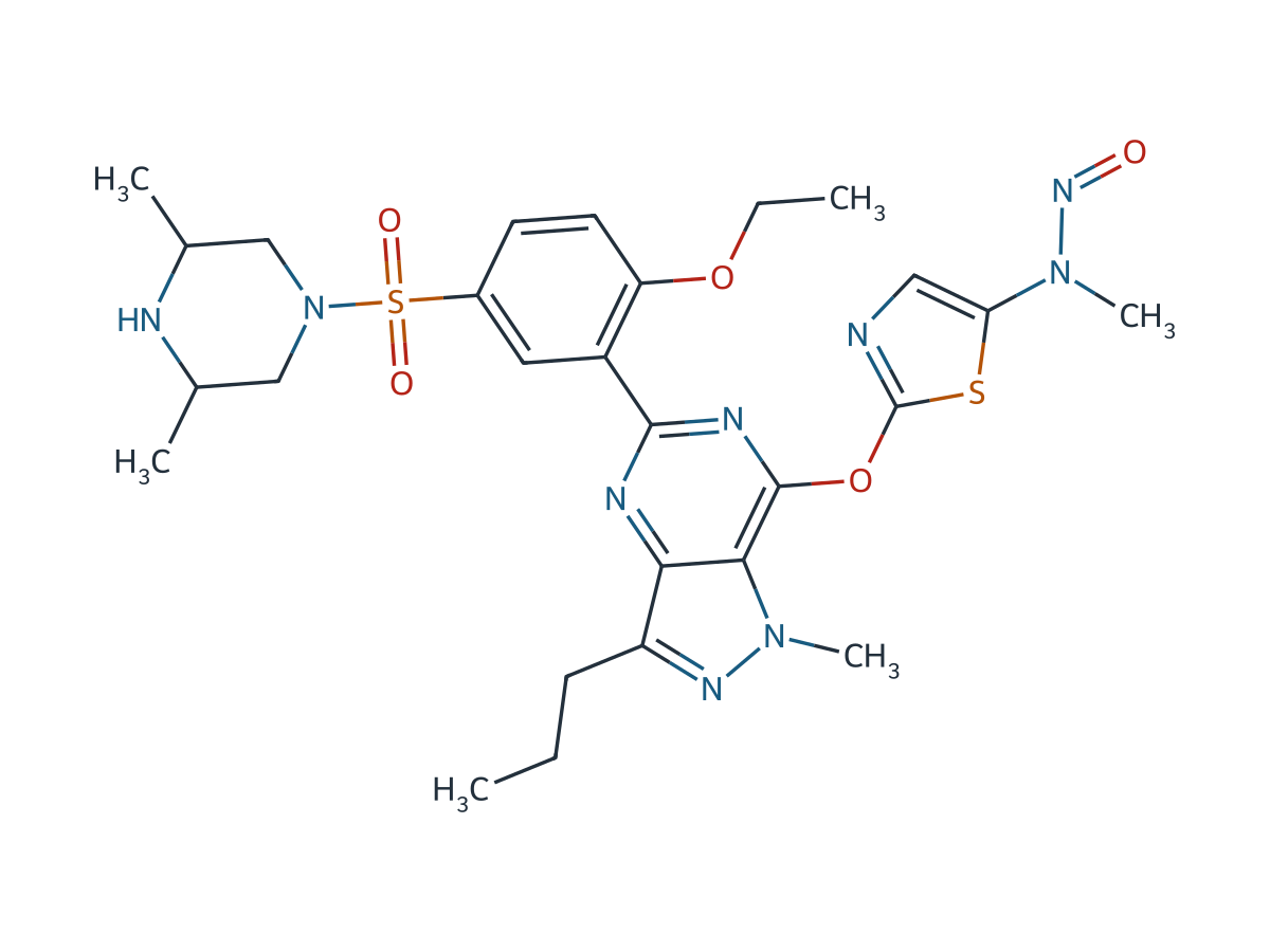 Nitroso-prodenafil chemical structure