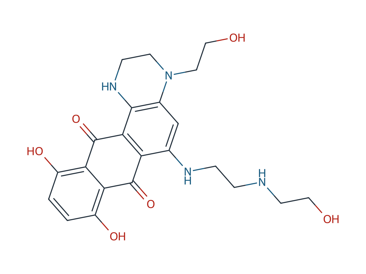 Mitoxantrone EP Impurity D chemical structure
