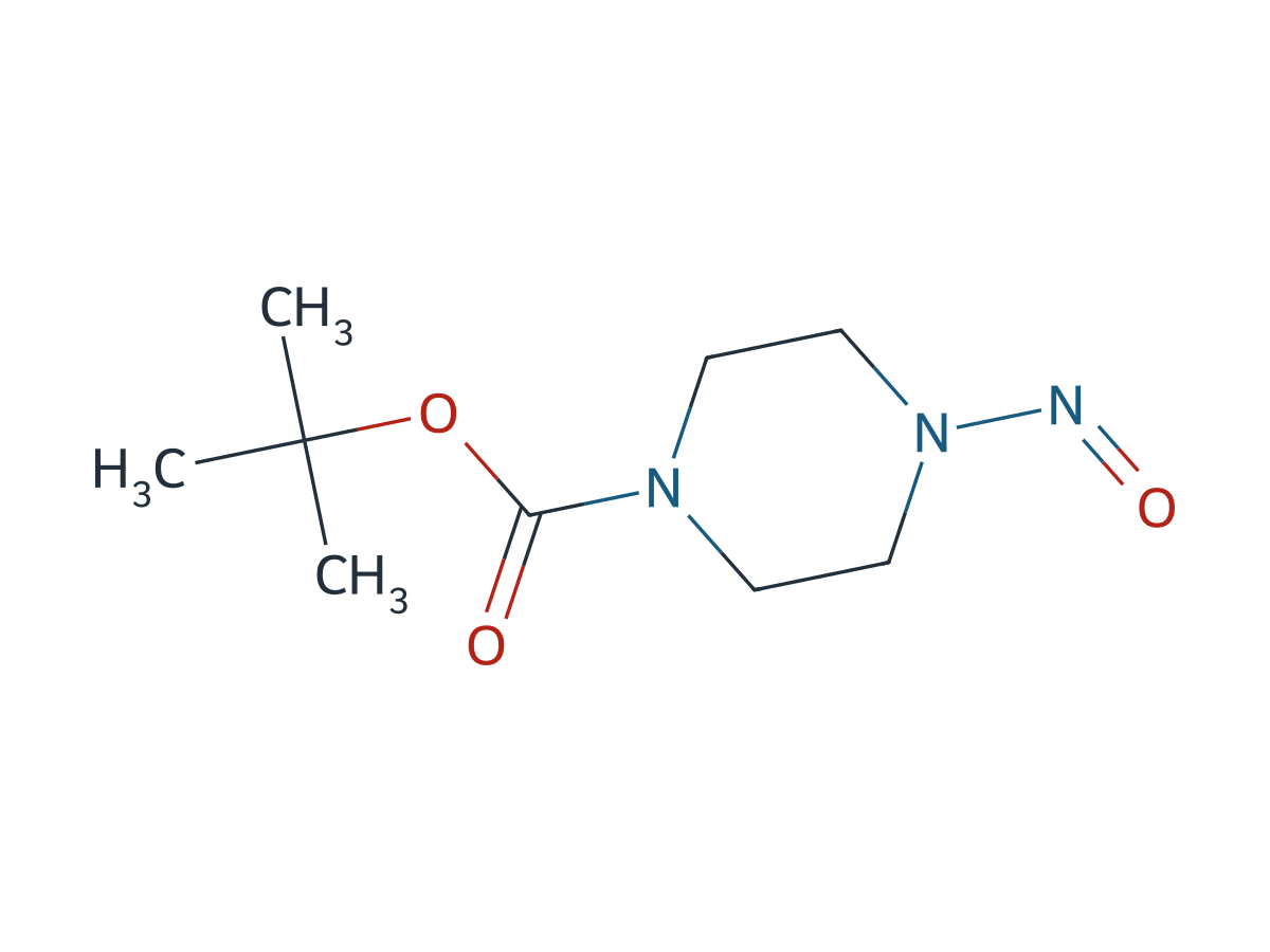 1-Boc-4-nitrosopiperazine chemical structure