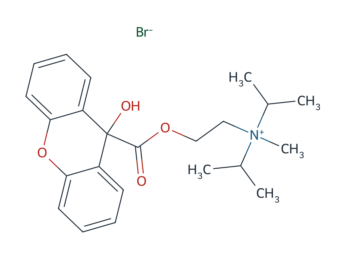 Propantheline Bromide Related Compound A(9-Hydroxy Propantheline Bromide) chemical structure