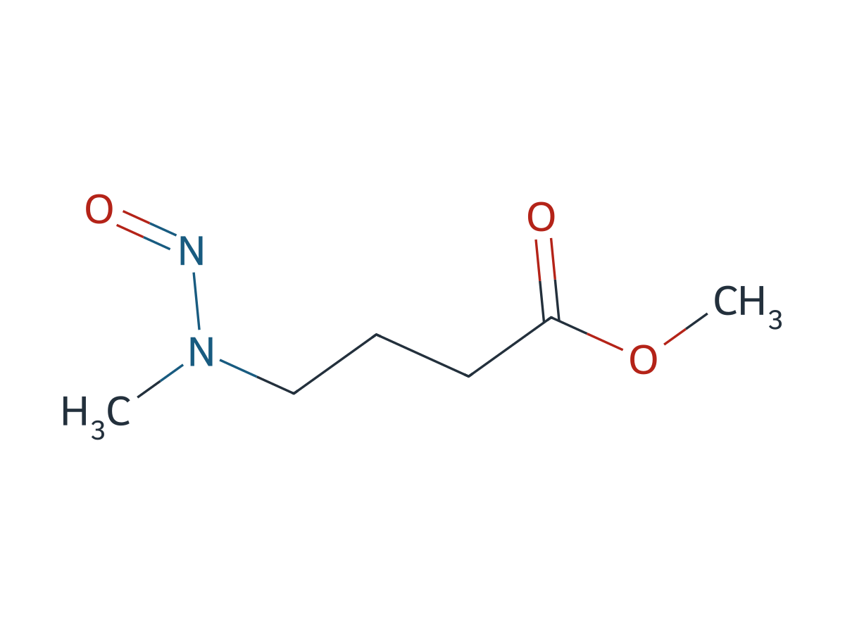 N-Nitroso-N-methyl-4-aminobutyric Acid Methyl Ester chemical structure