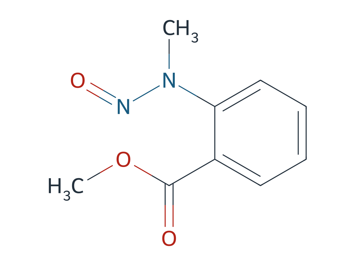 Methyl N-Methyl-N-Nitrosoanthranilate chemical structure