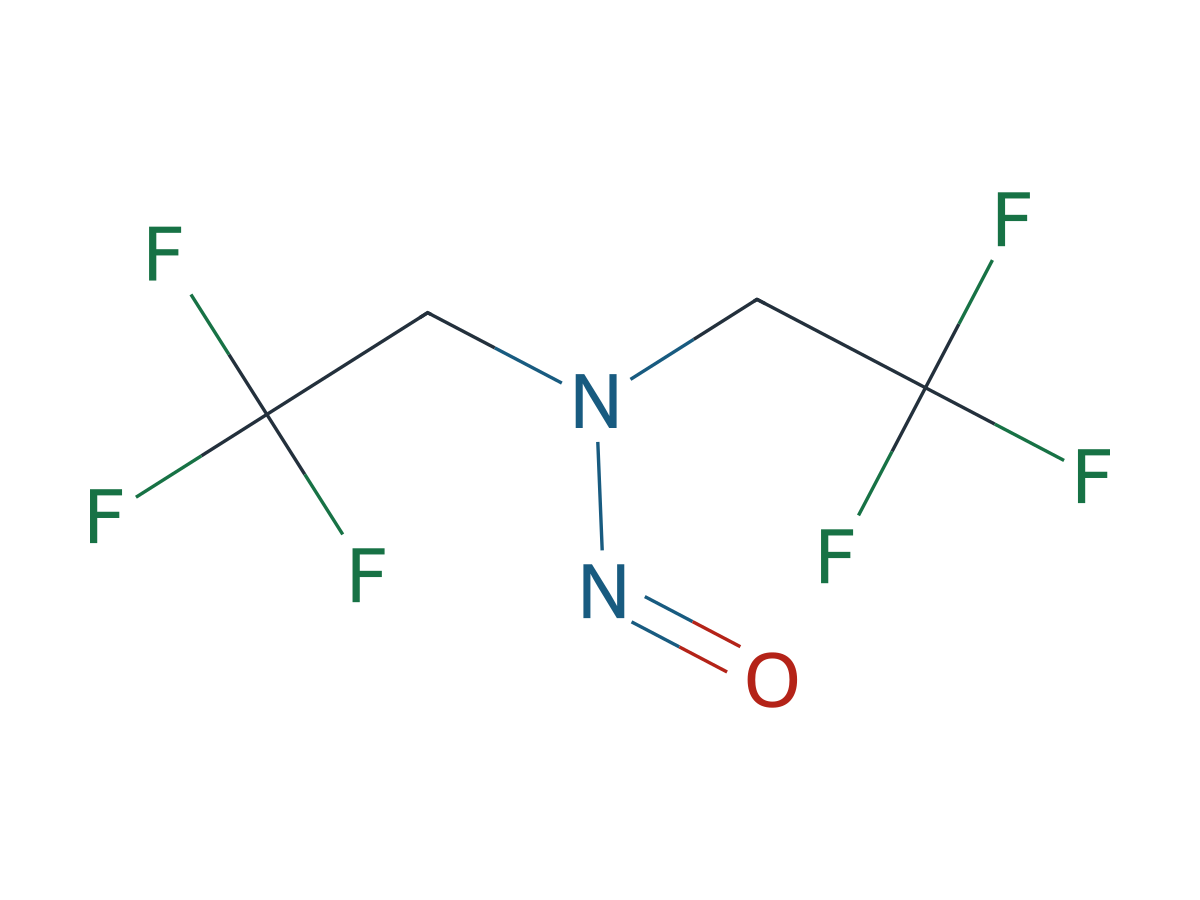 N-Nitrosobis(2,2,2-trifluoroethyl)amine chemical structure