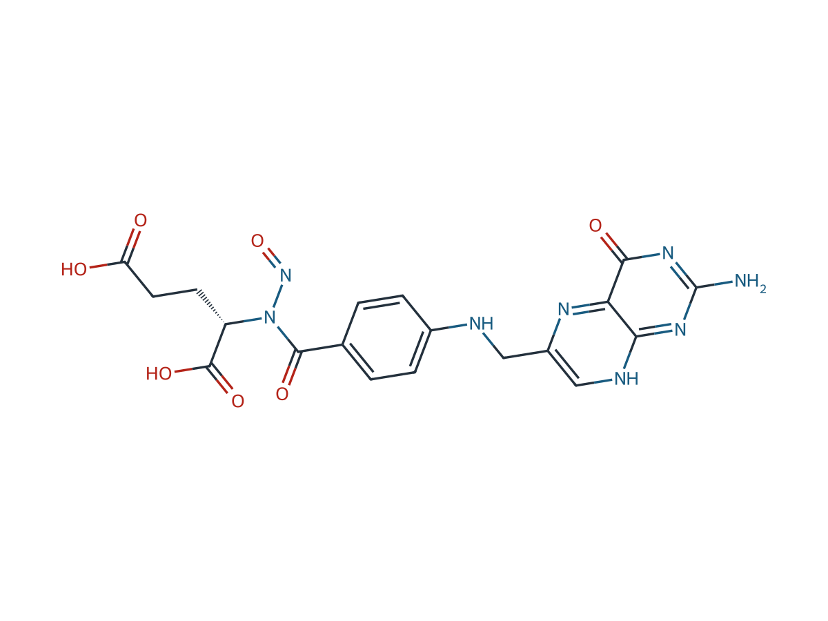 N-Nitroso Folic acid EP Impurity C chemical structure