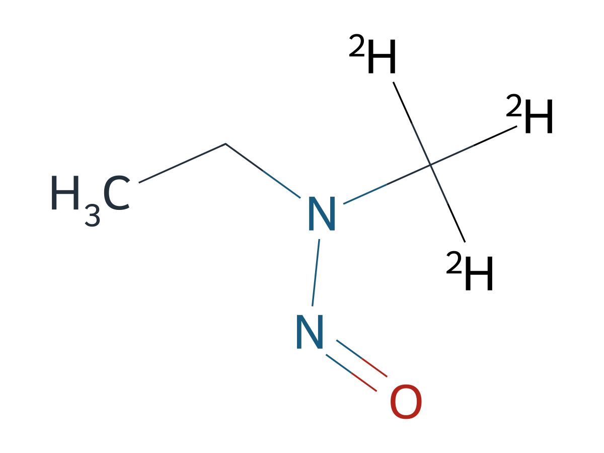 N-Nitrosoethylmethylamine-d3 (Major) chemical structure