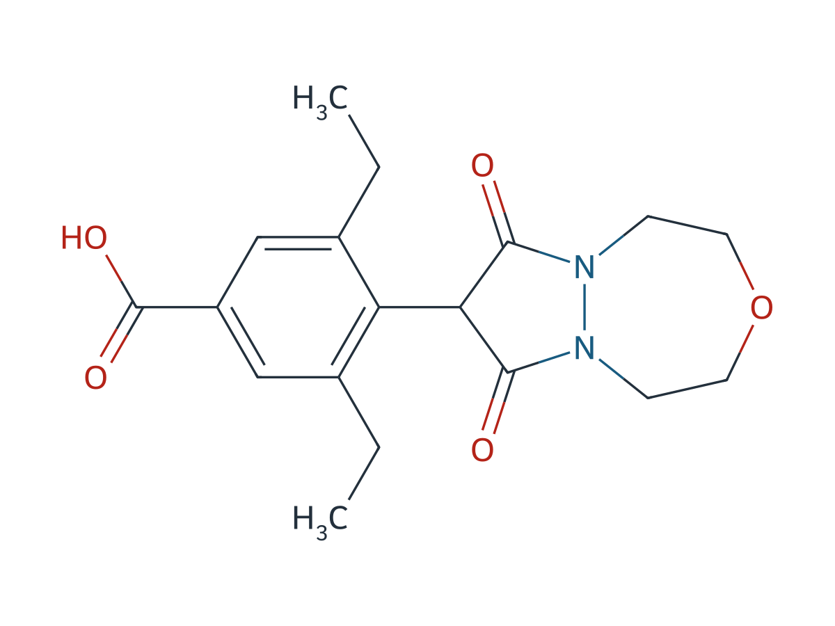 Pinoxaden Metabolite SYN502836 chemical structure