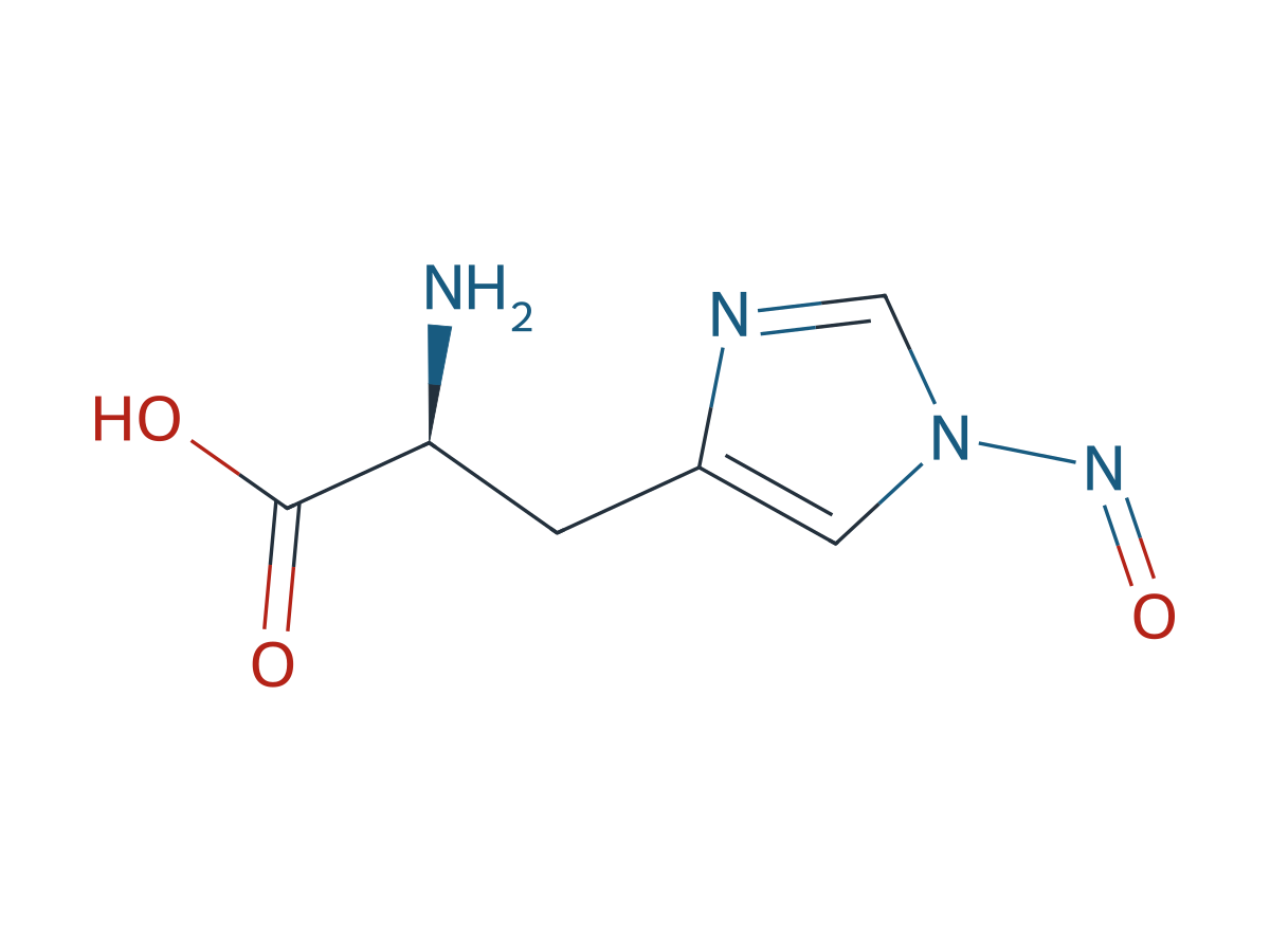N-Nitroso-L-histidine chemical structure