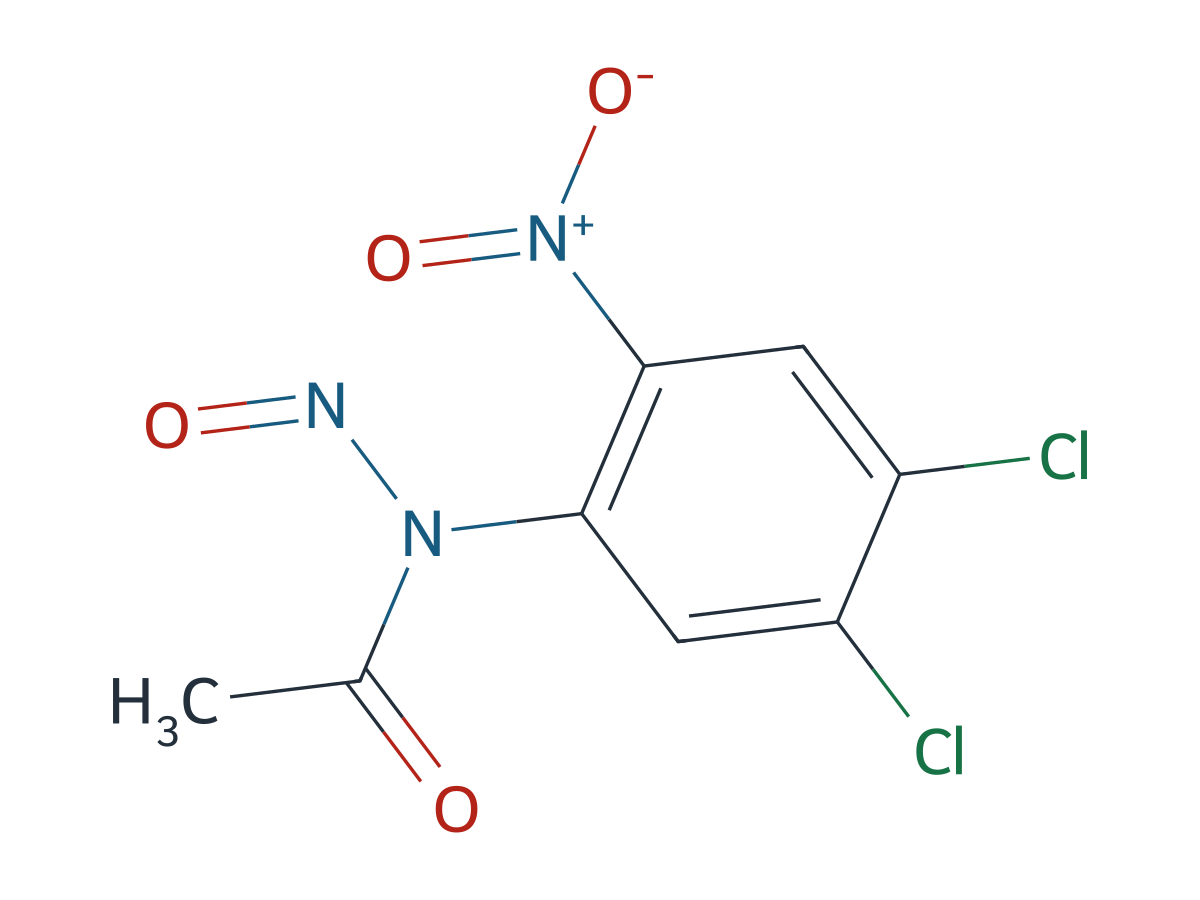 N-(4,5-Dichloro-2-Nitrophenyl)-N-Nitrosoacetamide chemical structure