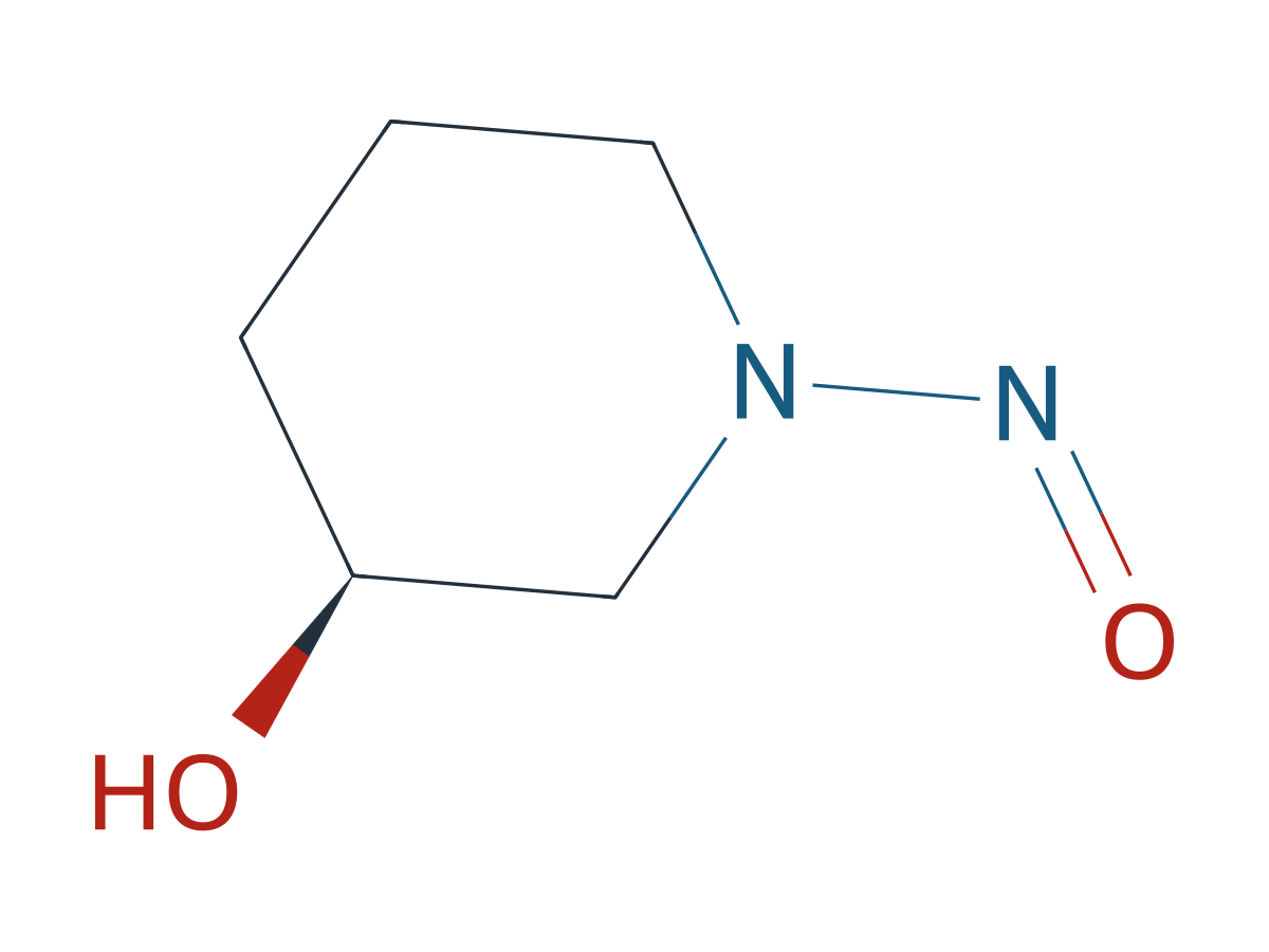N-Nitroso (S)-Piperidin-3-ol chemical structure
