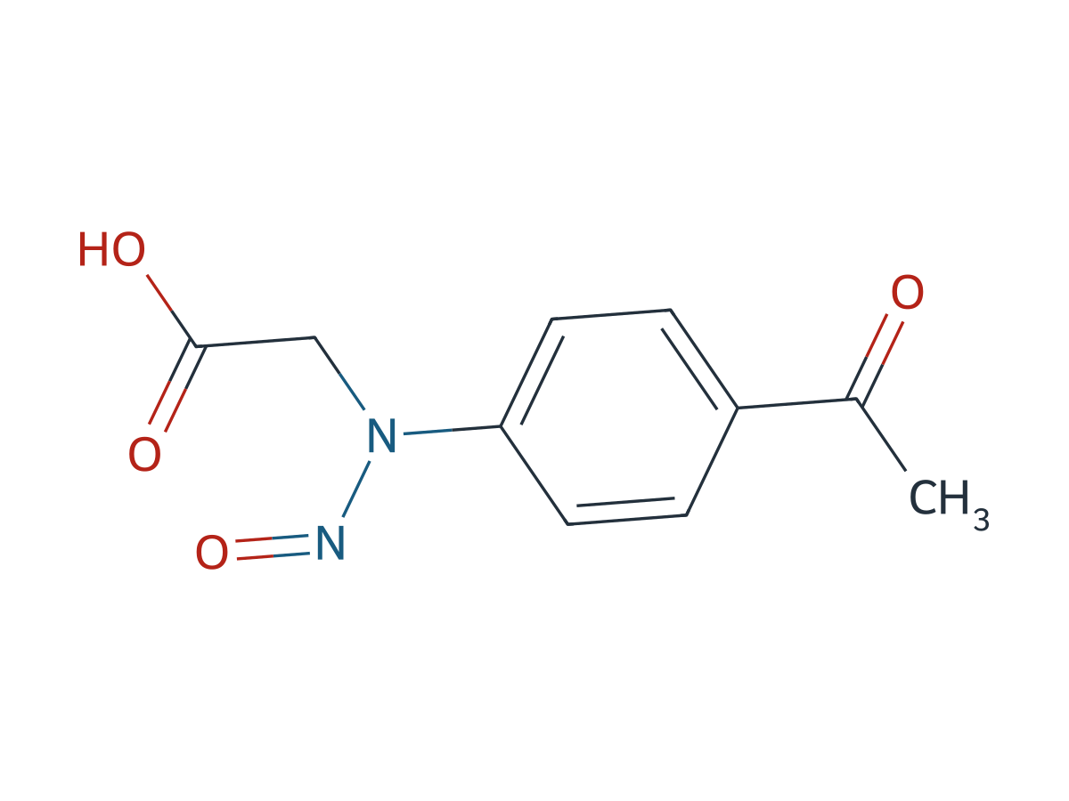 2-(4-Acetyl-N-Nitrosoanilino)Acetic Acid chemical structure