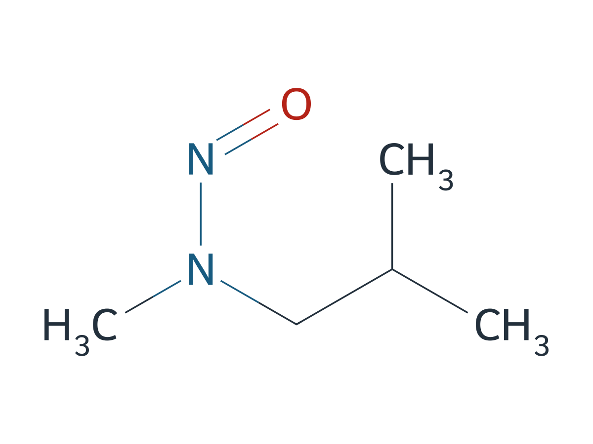 N,2-Dimethyl-N-Nitroso-1-propanamine chemical structure