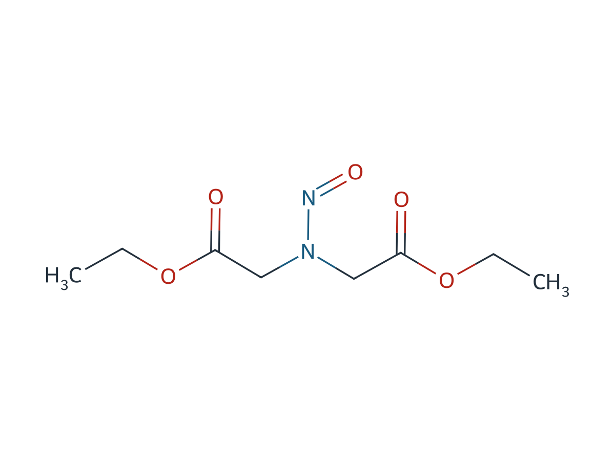 (Nitrosoimino)bisacetic Acid Diethyl Ester chemical structure