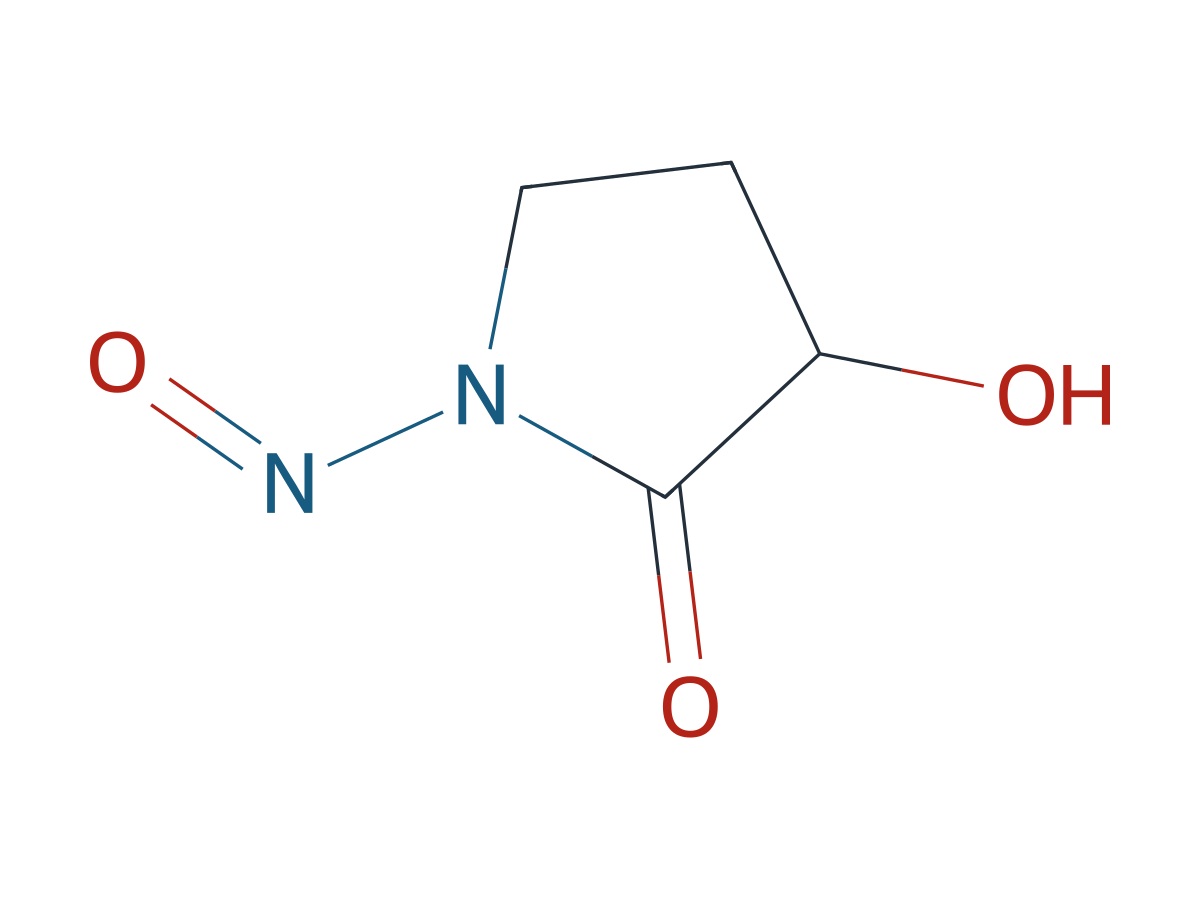 N-Nitroso-3-Hydroxy Pyrrolidone chemical structure