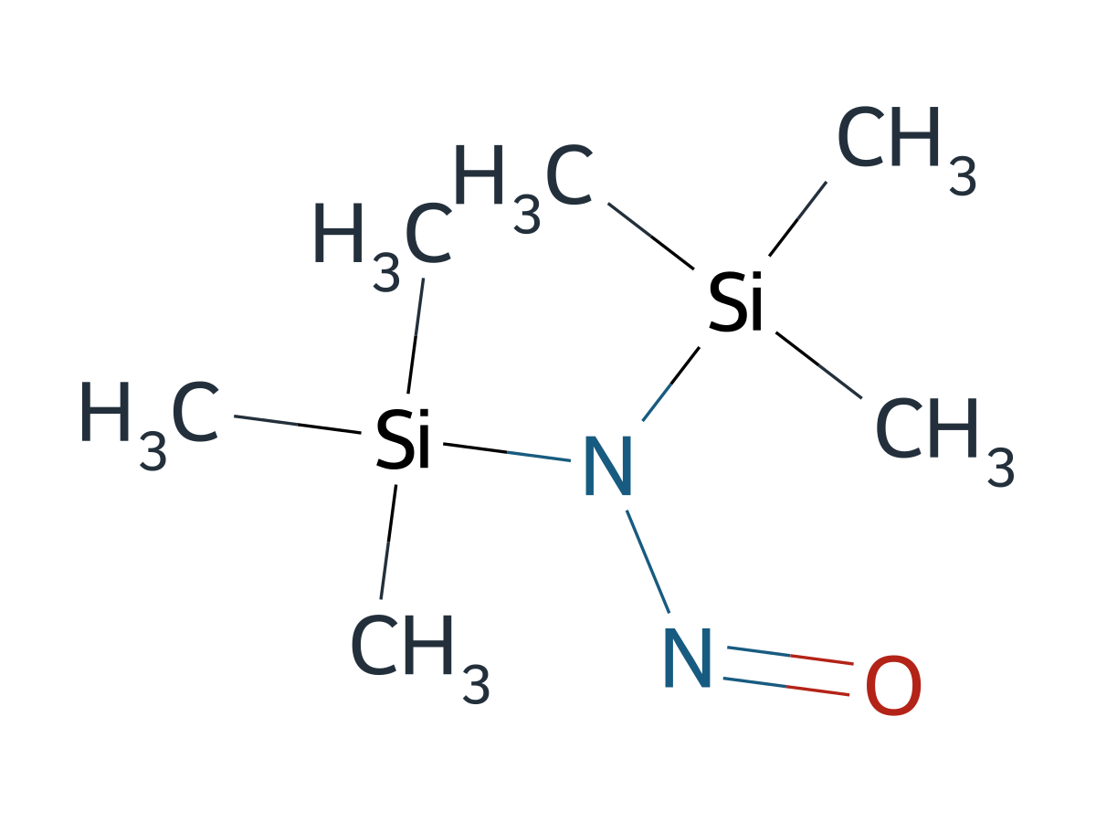 1,1,1-trimethyl-N-Nitroso-N-(trimethylsilyl)Silanamine chemical structure