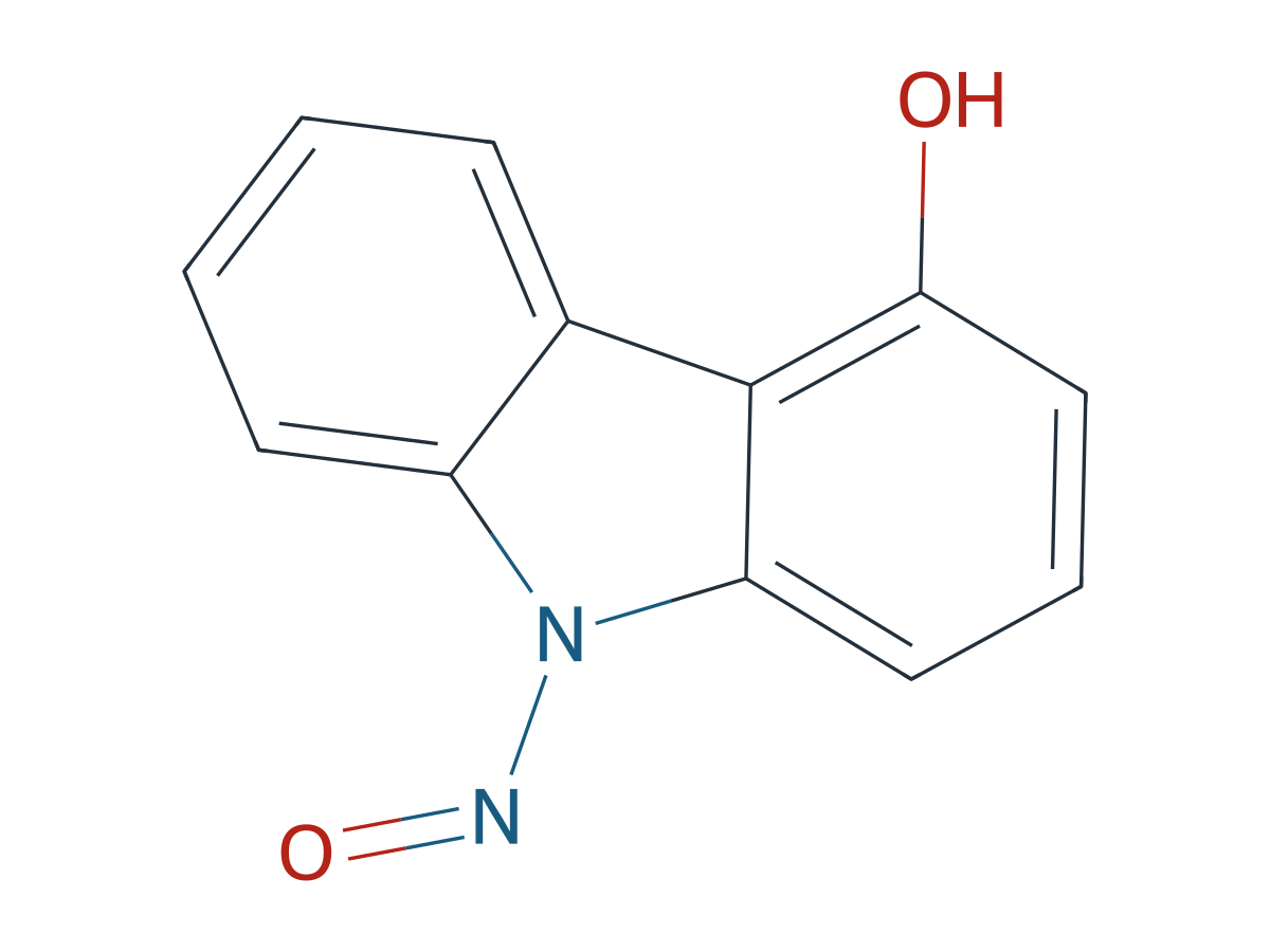 9-Nitroso-9H-carbazol-4-ol chemical structure