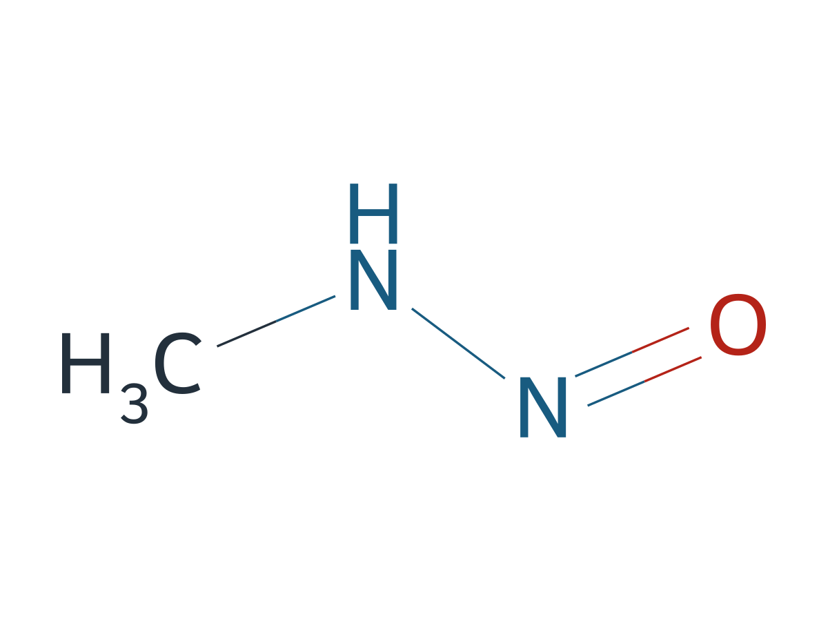 N-Nitrosomethylamine chemical structure