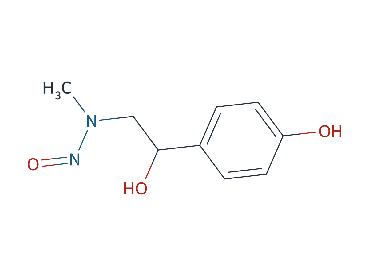 4-Hydroxy-alpha-[(methylnitrosoamino) methyl] benzenemethanol chemical structure