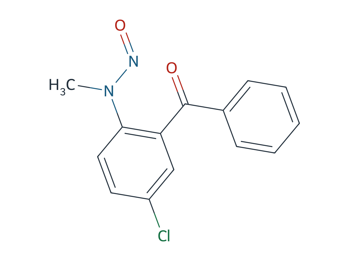 N-Nitroso Temazepam EP Impurity A chemical structure