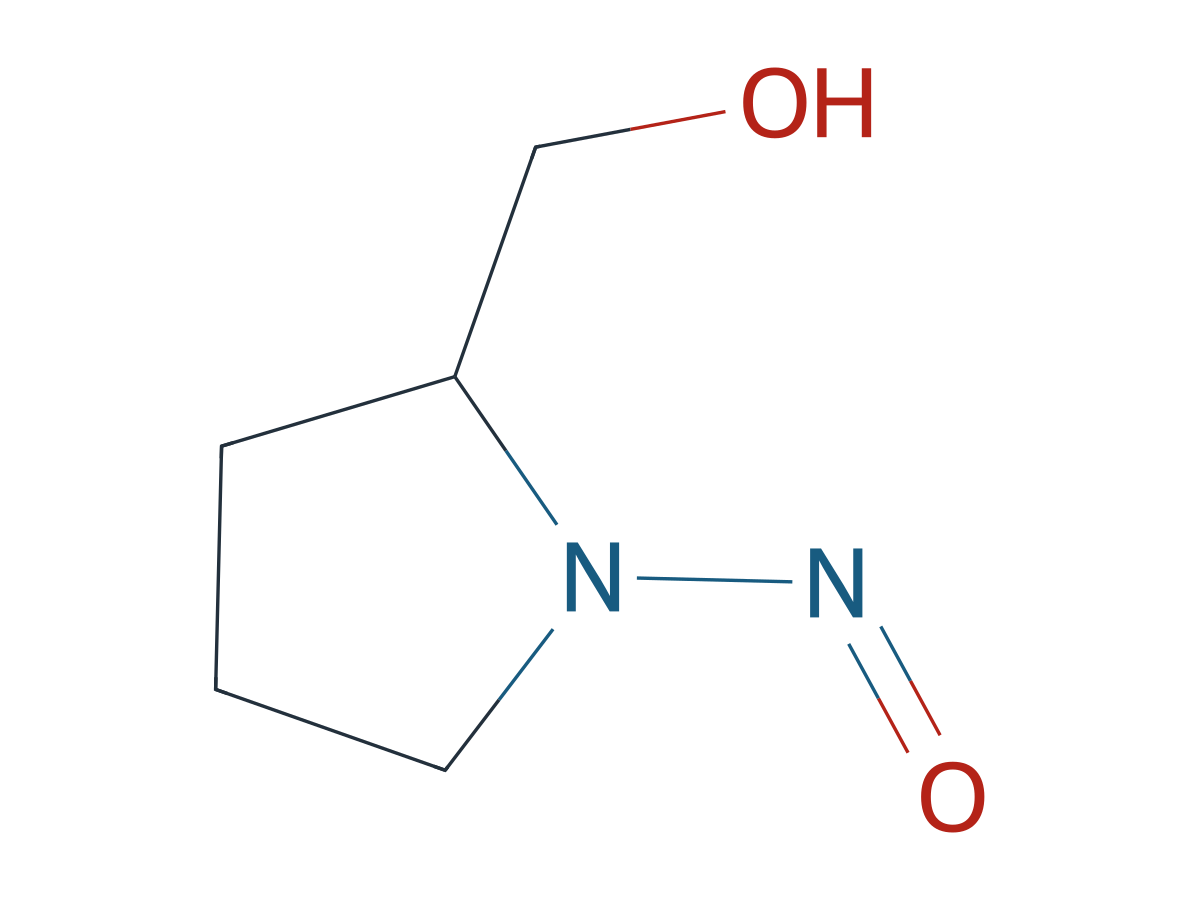(1-Nitrosopyrrolidin-2-yl)Methanol chemical structure