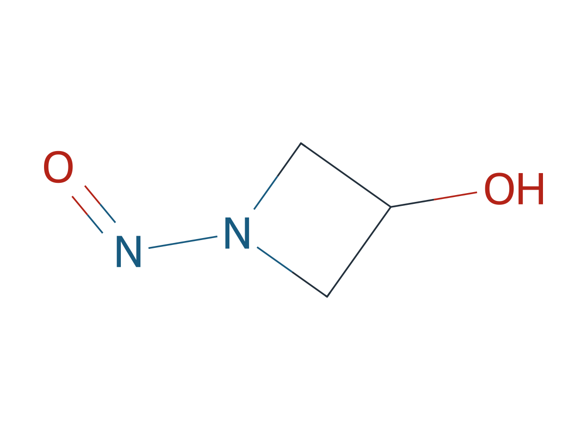 1-nitrosoazetidin-3-ol chemical structure