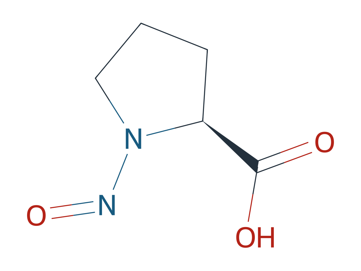 N-Nitroso-L-proline (Mixture of Isomers) chemical structure