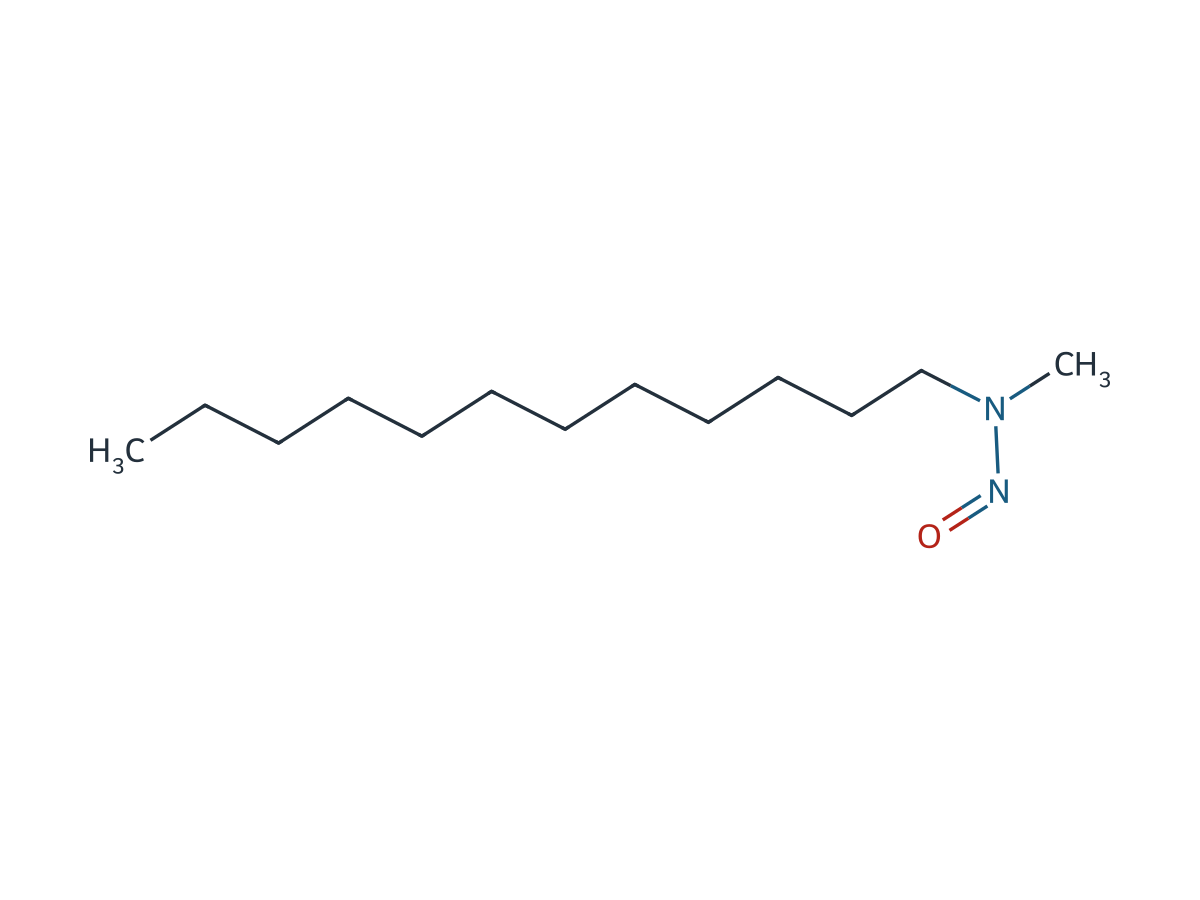 N-Nitroso-N-methyl-N-dodecylamine chemical structure