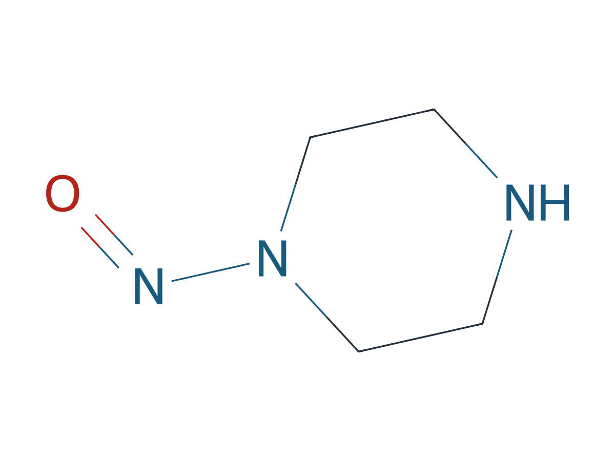 N-Nitrosopiperazine chemical structure