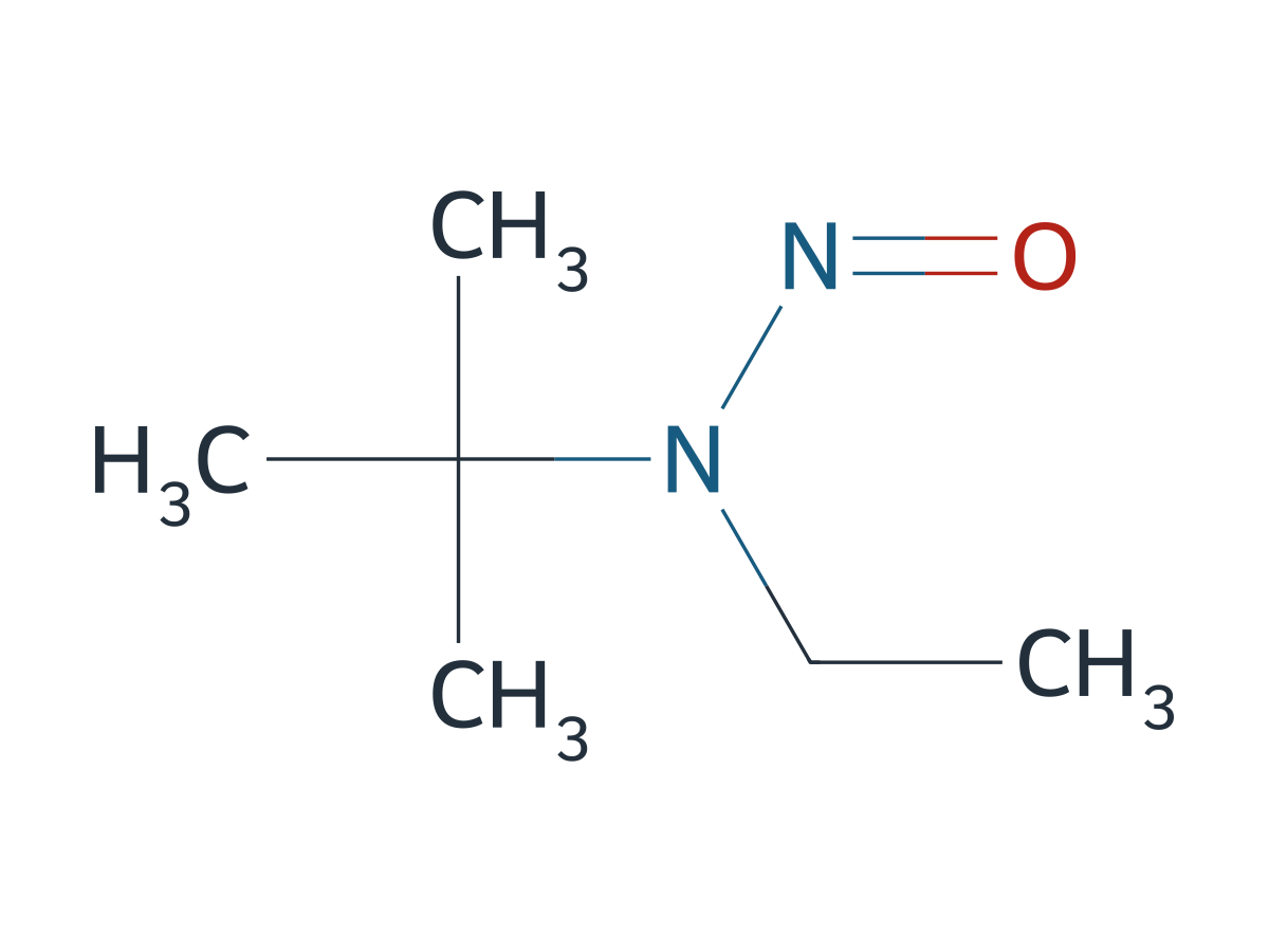 N-Nitroso Tertiary Butyl Ethyl Amine chemical structure