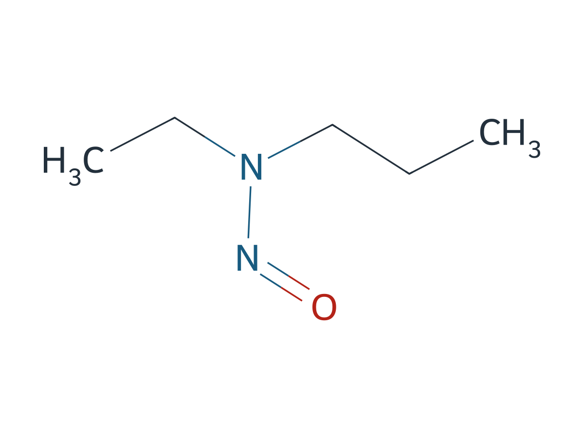 N-Nitroso N-Ethyl N-Propyl Amine chemical structure