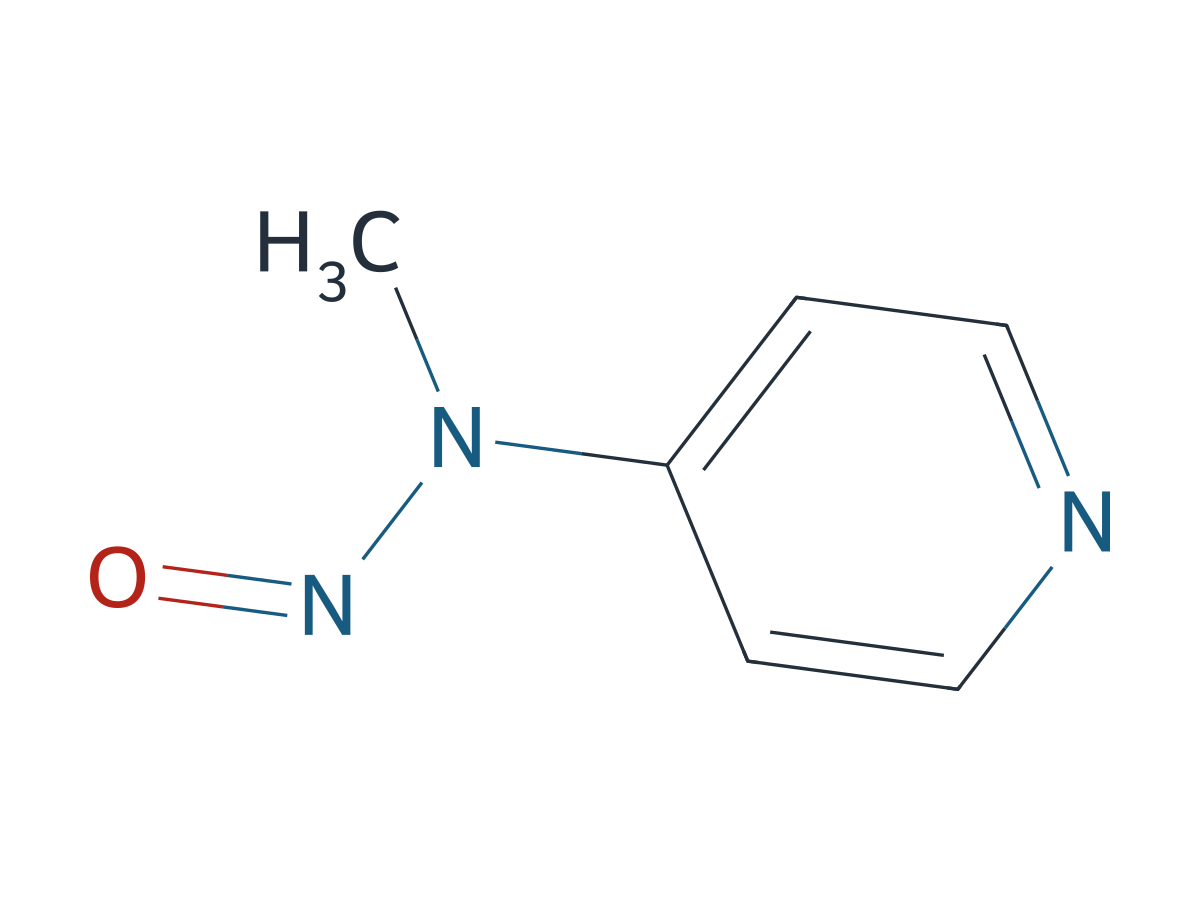N-methyl-N-Nitrosopyridin-4-amine chemical structure