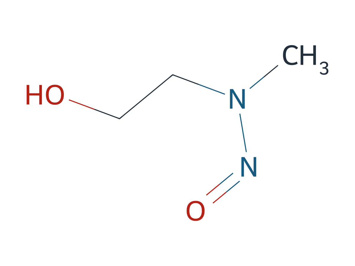 N-Nitroso-methylethanolamine chemical structure