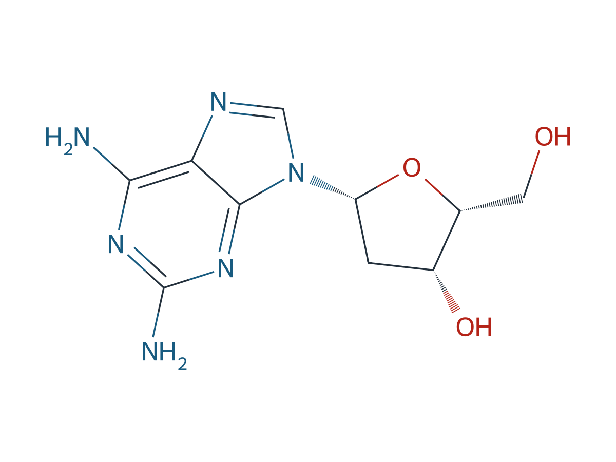 Cladribine EP Impurity A chemical structure