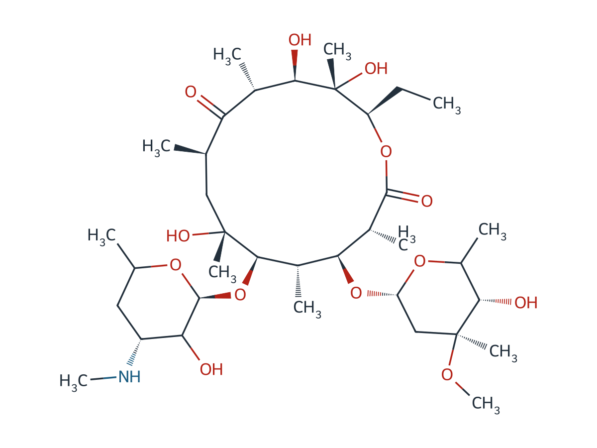 Erythromycin EP Impurity B chemical structure