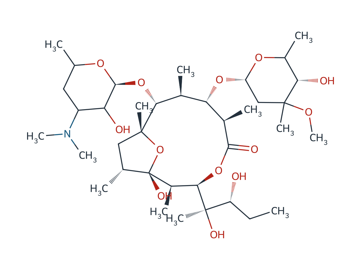 Erythromycin EP Impurity J chemical structure