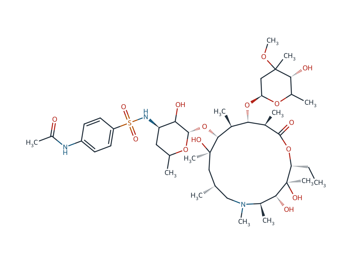 Azithromycin EP Impurity Q chemical structure