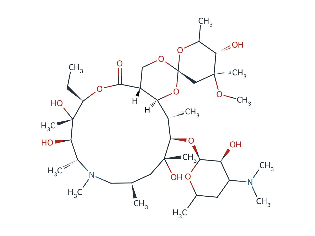 Azithromycin EP Impurity K chemical structure