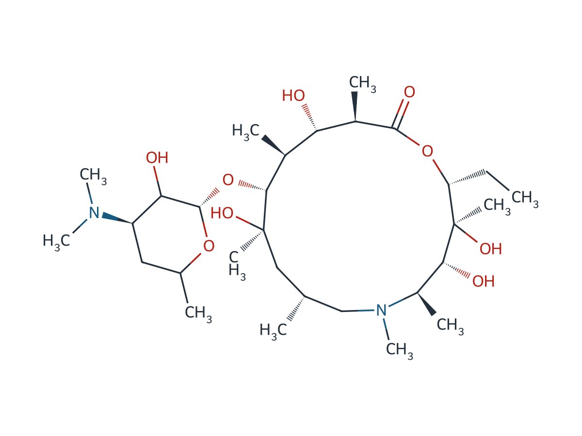 Azithromycin EP Impurity J chemical structure