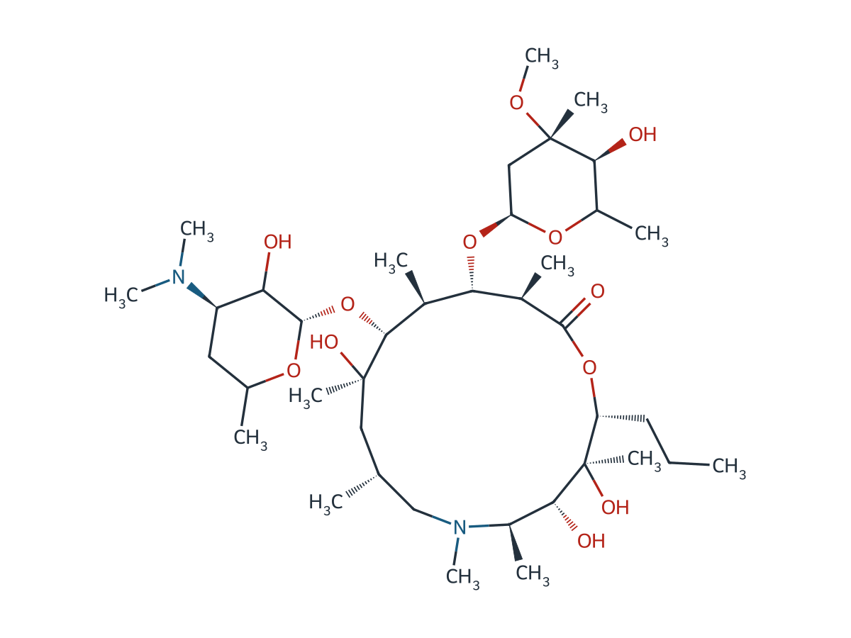 Azithromycin EP Impurity O chemical structure