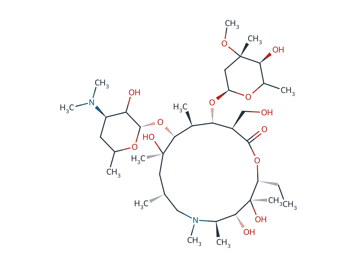 Azithromycin EP Impurity D chemical structure