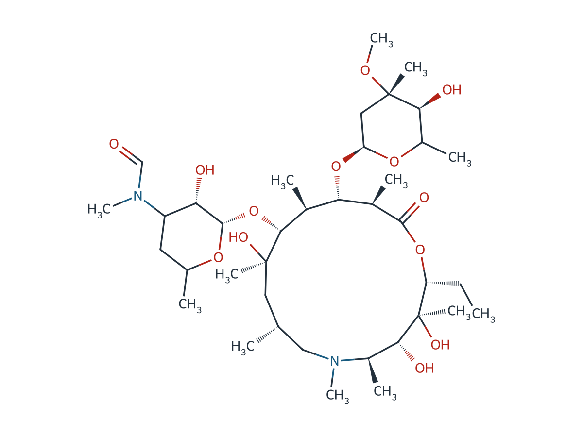 Azithromycin EP Impurity F chemical structure