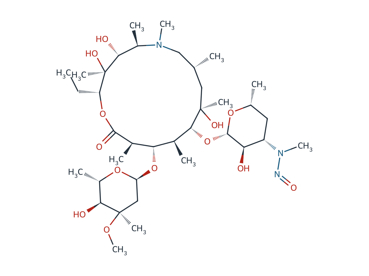 N-Nitroso Azithromycin Impurity 48 chemical structure