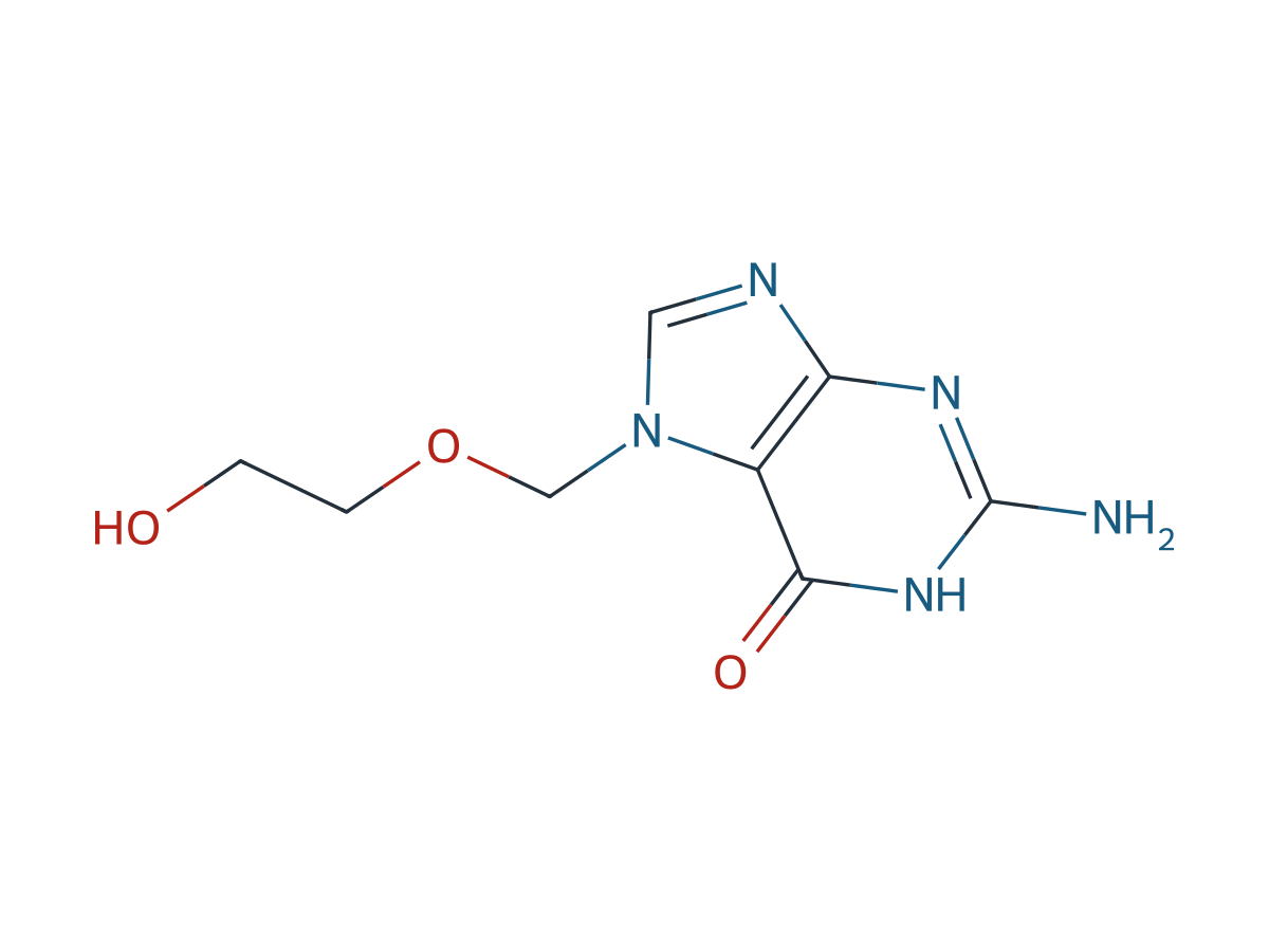 Aciclovir EP Impurity C chemical structure