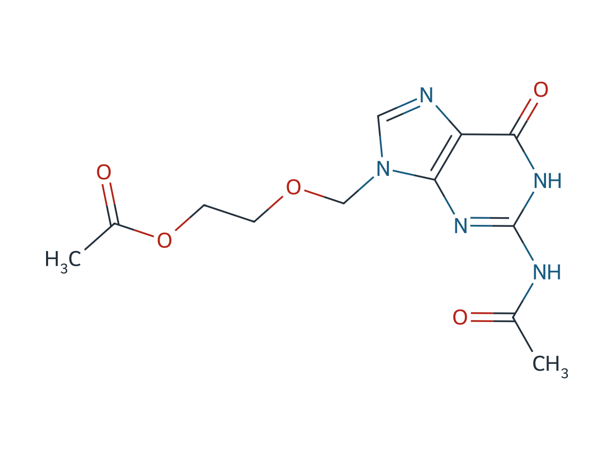 Aciclovir EP Impurity G chemical structure