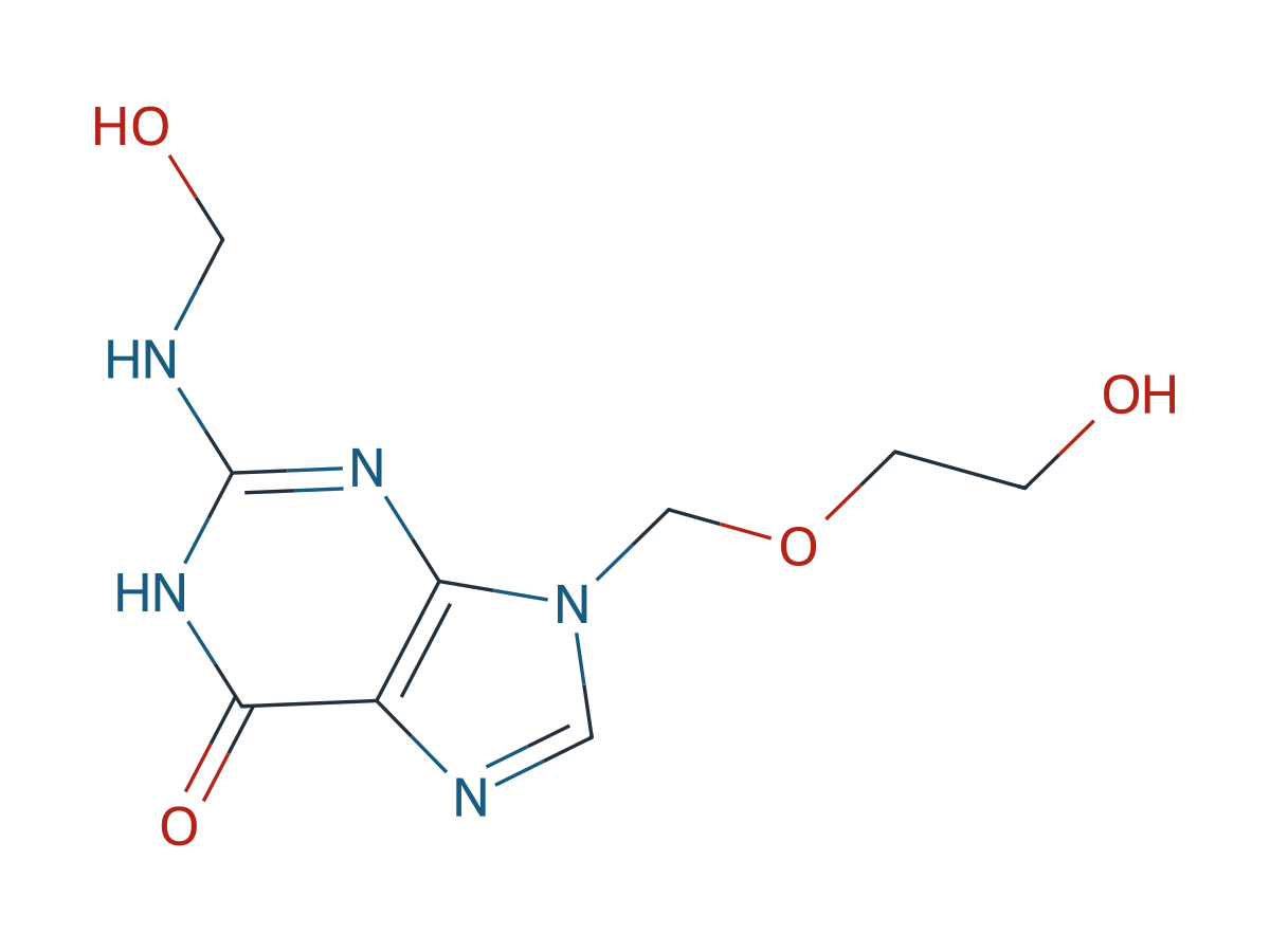 Acyclovir Impurity O chemical structure