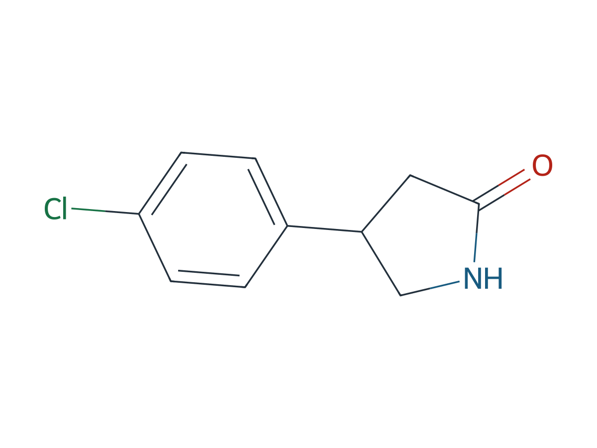 Baclofen EP Impurity A chemical structure