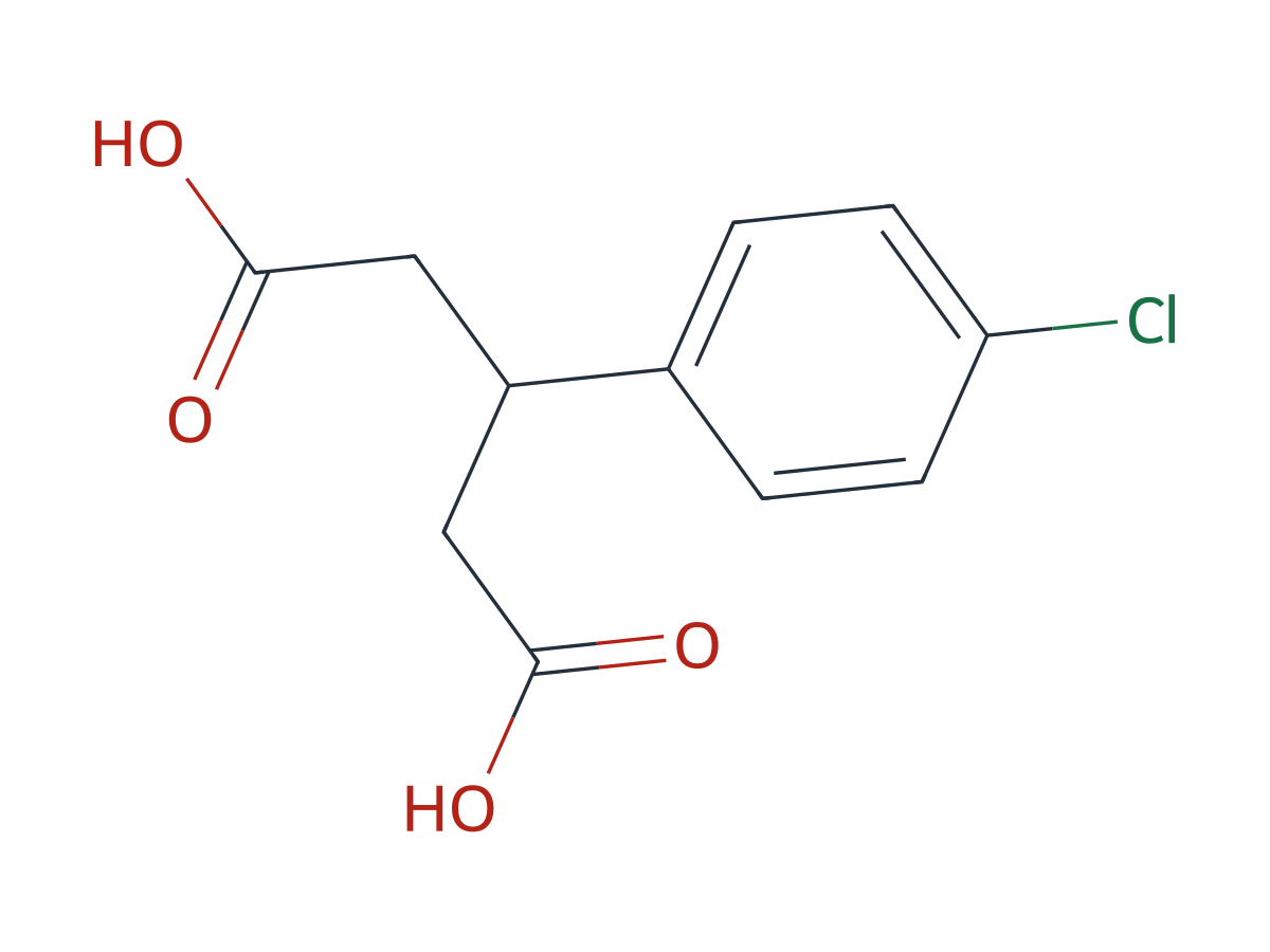 Baclofen EP Impurity C chemical structure